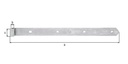 8001514113 - Detailbild_Ladenband L.400x10x30mm S.3mm STA galv.verz.d.pass.D.10mm rd GAH
