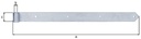 8001514115 - Detailbild_Ladenband L.800x20x60mm S.8mm STA galv.verz.d.pass.D.20mm rd GAH