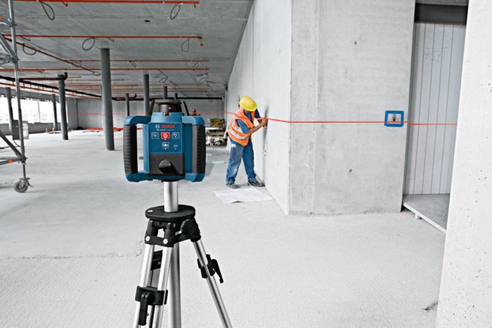 8002378381 - Detailbild2_Rotationslaser GRL 250 HV Arbeitsber.m.Empf.125m IP54 m.Batterie i.Koffer BOSCH