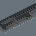 8002498571 - Detailbild_Schaumstoffeinlage leer f.Ersatz f.WERA 9750 WERA