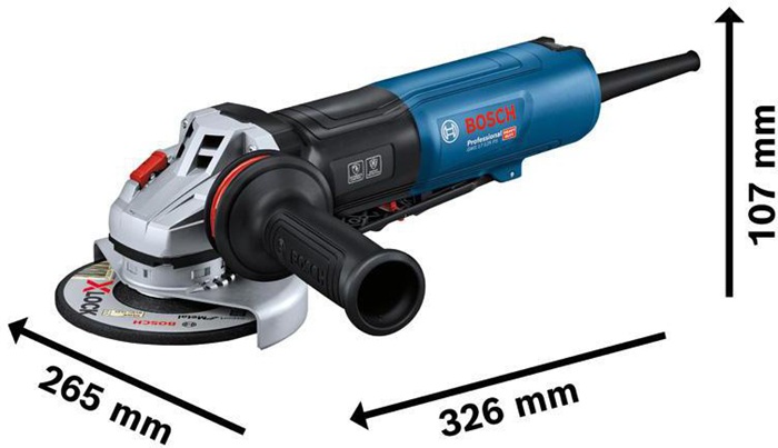 8002580879 - Detailbild5_Winkelschleifer GWS 17-125 PS 1700W Drehz.2800-11000 1/min M14 Scheiben-D.125mm