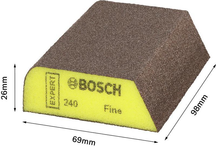 8002580911 - Detailbild5_Schleifschwamm EXPERT Combi S470 Abm.69x97x26mm gelg BOSCH