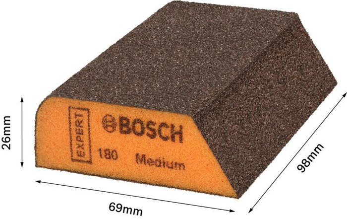 8002580913 - Detailbild3_Schleifschwamm EXPERT Combi S470 Abm.69x97x26mm orange BOSCH