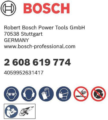 8002580921 - Detailbild3_Trennscheibe Standard for Metal D.150mm Bohrung 22,23mm Dicke 2,5mm BOSCH