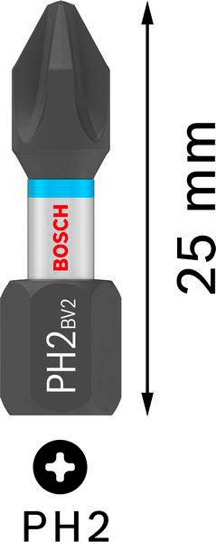 8002580927 - Detailbild5_Bits PRO PH2 L.25mm 25 St. BOSCH