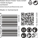 8002769542 - Detailbild_Schleifpapier EXPERT C470 Abm.100x150mm K180 50 St BOSCH