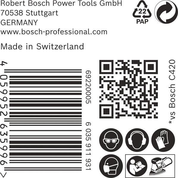 8002769547 - Detailbild4_Schleifpapier EXPERT C470 Abm.102mm K120 50 St BOSCH
