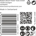 8002769549 - Detailbild4_Schleifpapier EXPERT C470 Abm.102mm K240 50 St BOSCH