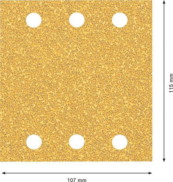 8002769555 - Detailbild5_Schleifpapier EXPERT C470 Abm.115x107mm K40 50 St BOSCH