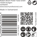 8002769555 - Detailbild5_Schleifpapier EXPERT C470 Abm.115x107mm K40 50 St BOSCH