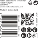 8002769556 - Detailbild2_Schleifpapier EXPERT C470 Abm.115x107mm K60 50 St BOSCH