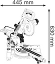 8002769587 - Detailbild_Paneelsäge GCM 80 SJ Prof.270x70mm 1400 W 216mm BOSCH