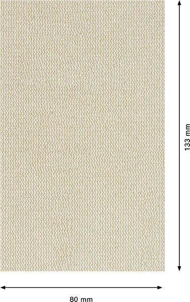 8002769629 - Detailbild_Schleifnetz EXPERT M480 Abm.80x133mm K240 offen 50 St BOSCH