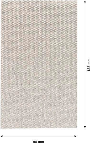 8002769630 - Detailbild3_Schleifnetz EXPERT M480 Abm.80x133mm K80 offen 50 St BOSCH