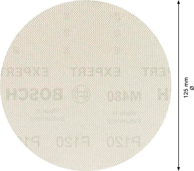 8002769631 - Detailbild_Schleifnetz EXPERT M480 D.225mm K120 offen 5 St. BOSCH