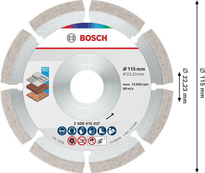 8002769637 - Detailbild_Diamanttrennscheibe Eco For Universal D.115mm BOSCH