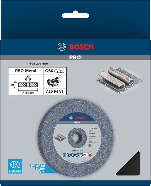 8002769646 - Detailbild4_Schleifscheibe PRO Metal A 60 P4 V6 D.150mm Bohrung 20mm K60 Dicke 20mm BOSCH