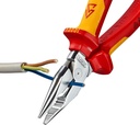 8002875246 - Detailbild5_Spitzkombizange L.185mm pol.Mehrkomp.-Hülle verchr.VDE KNIPEX