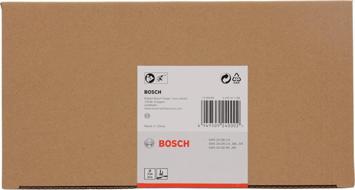 8002929455 - Detailbild_Schutz-Kombihaube D.230mm Metall schlüssellos BOSCH
