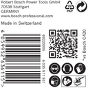 8002929515 - Detailbild3_Schleifpapier EXPERT C470 Abm.80x133mm K60 50 St BOSCH