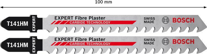 8002929536 - Detailbild5_Stichsägeblatt EXPERT Fiber Plaster T 141 HM L.100mm HM Carbide 10 St BOSCH