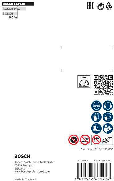 8002929558 - Detailbild_Diamanttrennscheibe EXPERT MultiMaterial X-LOCK D.115mm Segment-H.12mm BOSCH