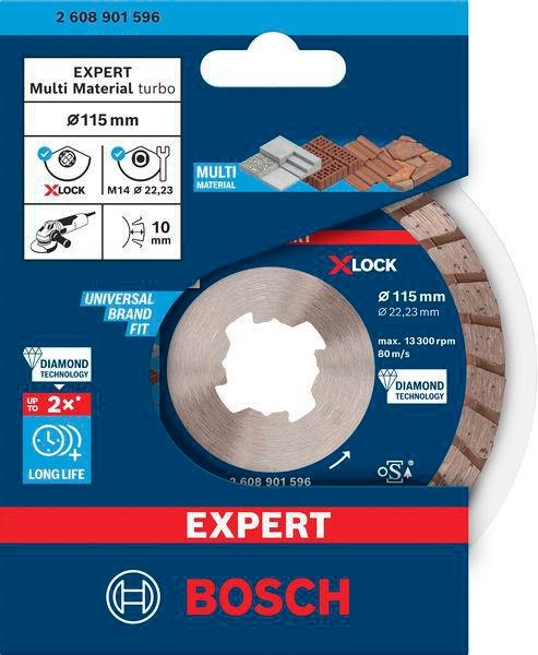 8002929558 - Detailbild2_Diamanttrennscheibe EXPERT MultiMaterial X-LOCK D.115mm Segment-H.12mm BOSCH