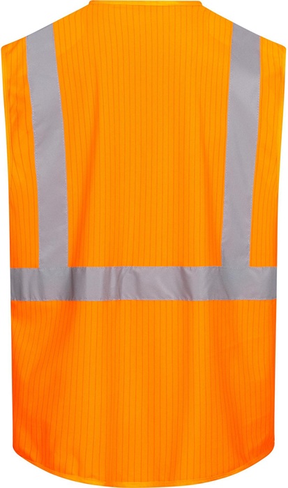8003548036 - Detailbild_Warnweste 7118 Gr.M neonorange EN ISO 13688/EN ISO 20471/EN 1149 NITRAS