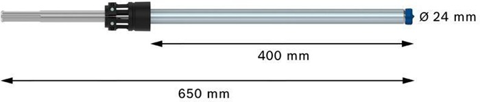 8003586898 - Detailbild3_Hammerbohrer EXPERT SDS Clean max-8X D.24mm Arbeits-L.400mm L.650mm BOSCH