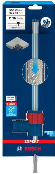 8003586920 - Detailbild4_Hammerbohrer-Set EXPERT SDS Clean plus-8X D.16mm Gesamt-L.350mm Arbeits-L.200mm