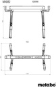 8003588915 - Detailbild_Arbeitsbock MAB 82 615-820mm 590kg METABO