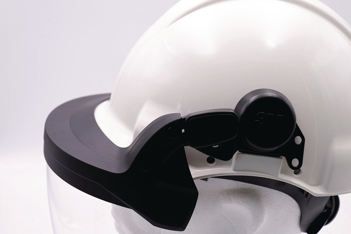 8003626289 - Detailbild4_Visierhalter FH1 f.Sicherheitshelme Ser.G3000 schwarz Nyl.3M