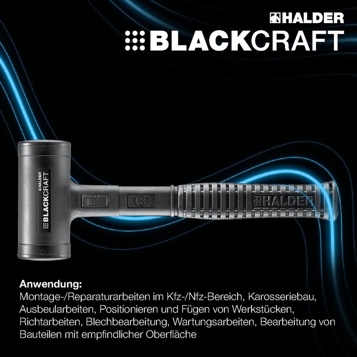 4000760063 - Detailbild4_Schonhammer BLACKCRAFT Gesamt-L.310mm Kopf-D.50mm STA rückschlagfrei Halder