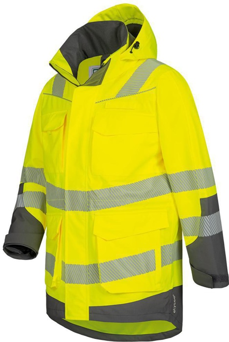 8003663773 - Detailbild2_Warnschutzparka ARWID Gr.XL gelb/grau ELYSEE