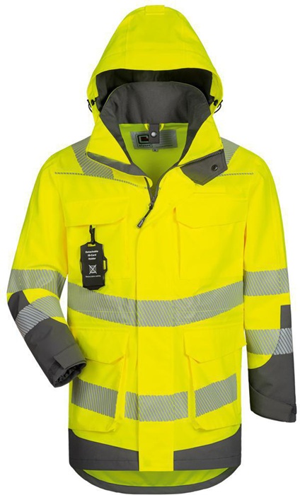 8003663773 - Detailbild3_Warnschutzparka ARWID Gr.XL gelb/grau ELYSEE