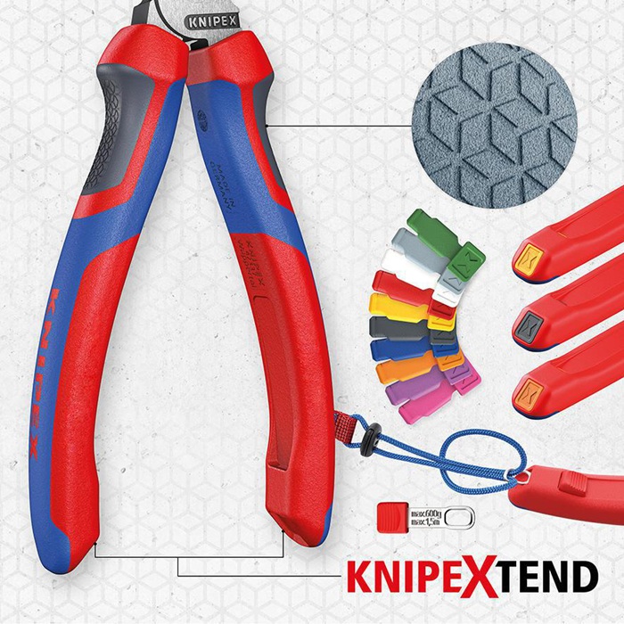 8004039102 - Detailbild4_Kabelschere StepCut XL L.225mm Kopf brün.Comfort-Griff KNIPEX