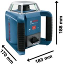 8004039127 - Detailbild5_Rotationslaser GRL 300 H Arbeitsber.m.Empf.400m IP54 G.2kg m.Batterie BOSCH