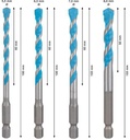 8004039264 - Detailbild_Bohrer-Set EXPERT HEX-9 Multi Construction Arbeits-L.60/60/60/50mm 4-tlg.