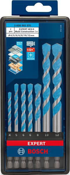8004039265 - Detailbild5_Bohrer-Set EXPERT HEX-9 Multi Construction Arb.-L.45/50/60/60/50/90/90mm 7-tlg.