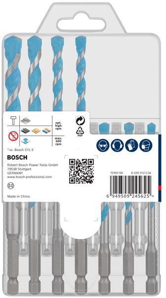 8004039266 - Detailbild5_Bohrer-Set EXPERT HEX-9 Multi Construction 7tlg. D.5-10mm BOSCH