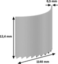 8004039285 - Detailbild2_Bandsägeblatt PRO CB4418 L.1140mm 18tpi Zahnteiliung 1,4mm 2 St. BOSCH