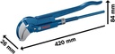 8004039293 - Detailbild_Eckrohrzange 420mm 45Grad CV Typ S max. Rohr-D.60mm BOSCH
