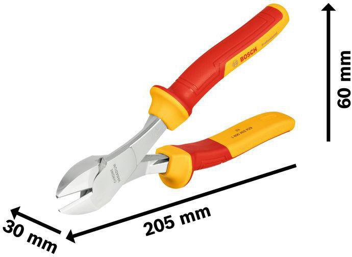 8004039302 - Detailbild_VDE-Seitenschneider 200mm CV BOSCH