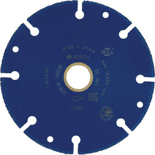 8004039320 - Detailbild3_Trennscheibe EXPERT Diamond Metal Wheel D.105mm Bohrung 20/16mm BOSCH