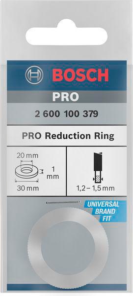 8004039329 - Detailbild_Reduzierring D.30mm Bohrung 20mm Dicke 1mm f.Kreissägeblätter BOSCH