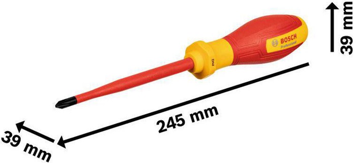 8004039339 - Detailbild2_Schraubendreher PH2x125mm S2 Klingen-D.6mm BOSCH