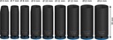 8004039373 - Detailbild4_Steckschlüsseleinsätze-Set PRO Impact 9tlg. 1/4Zoll SW6-14mm tief BOSCH