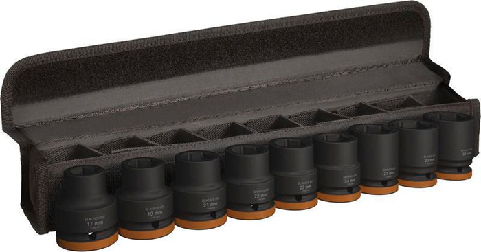 8004039374 - Detailbild_Steckschlüsseleinsätze-Set PRO Impact 9tlg. 3/4Zoll SW17-32mm Standard BOSCH