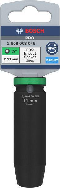 8004039381 - Detailbild3_Steckschlüsseleinsatz PRO Impact 1/2Zoll SW11mm M7 tief Außen-D.16,3/22mm BOSCH