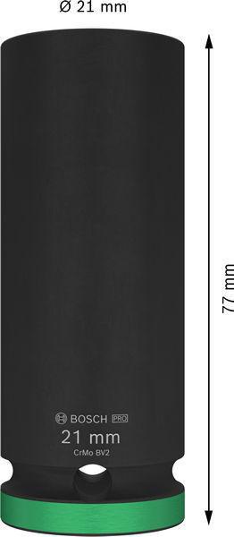 8004039388 - Detailbild2_Steckschlüsseleinsatz PRO Impact 1/2Zoll SW21mm tief Außen-D.19,5/27,8mm BOSCH